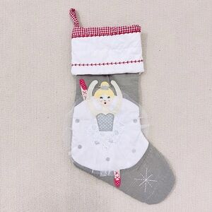 APRE-OWN✨Pottery Barn Kids Ballerina Quilted Christmas Stocking,No Monogram